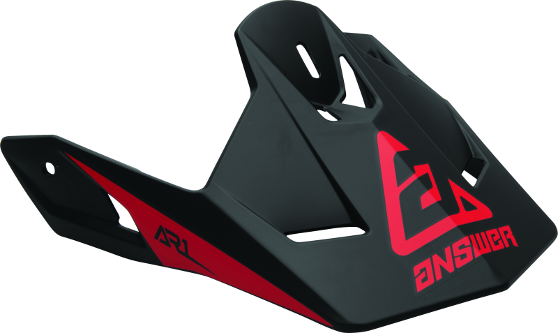 Answer 446056 - AR1 Bold Visor - Black/Red