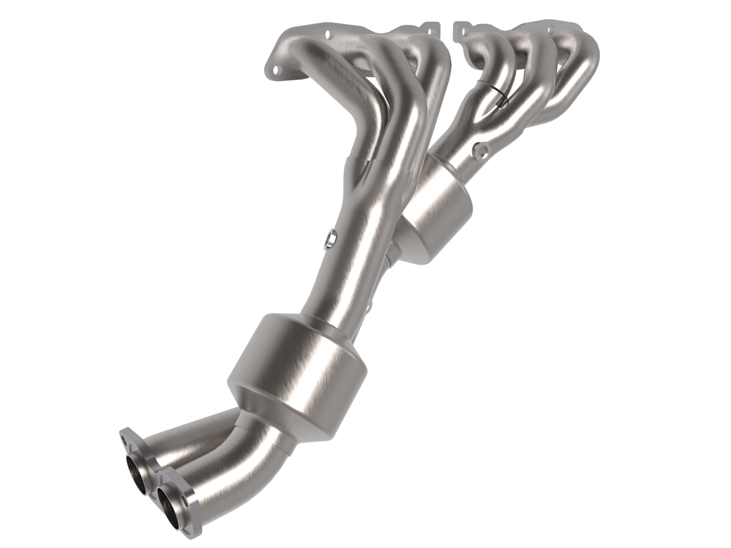aFe Power 48-36017-HC - 98-05 Lexus GS300 / 01-05 Lexus IS300 Twisted Steel 304 Stainless Steel Header w/ Cat
