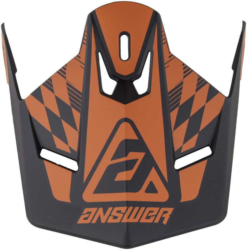Answer 442934 - AR1 Sweep Visor Black/Red Youth