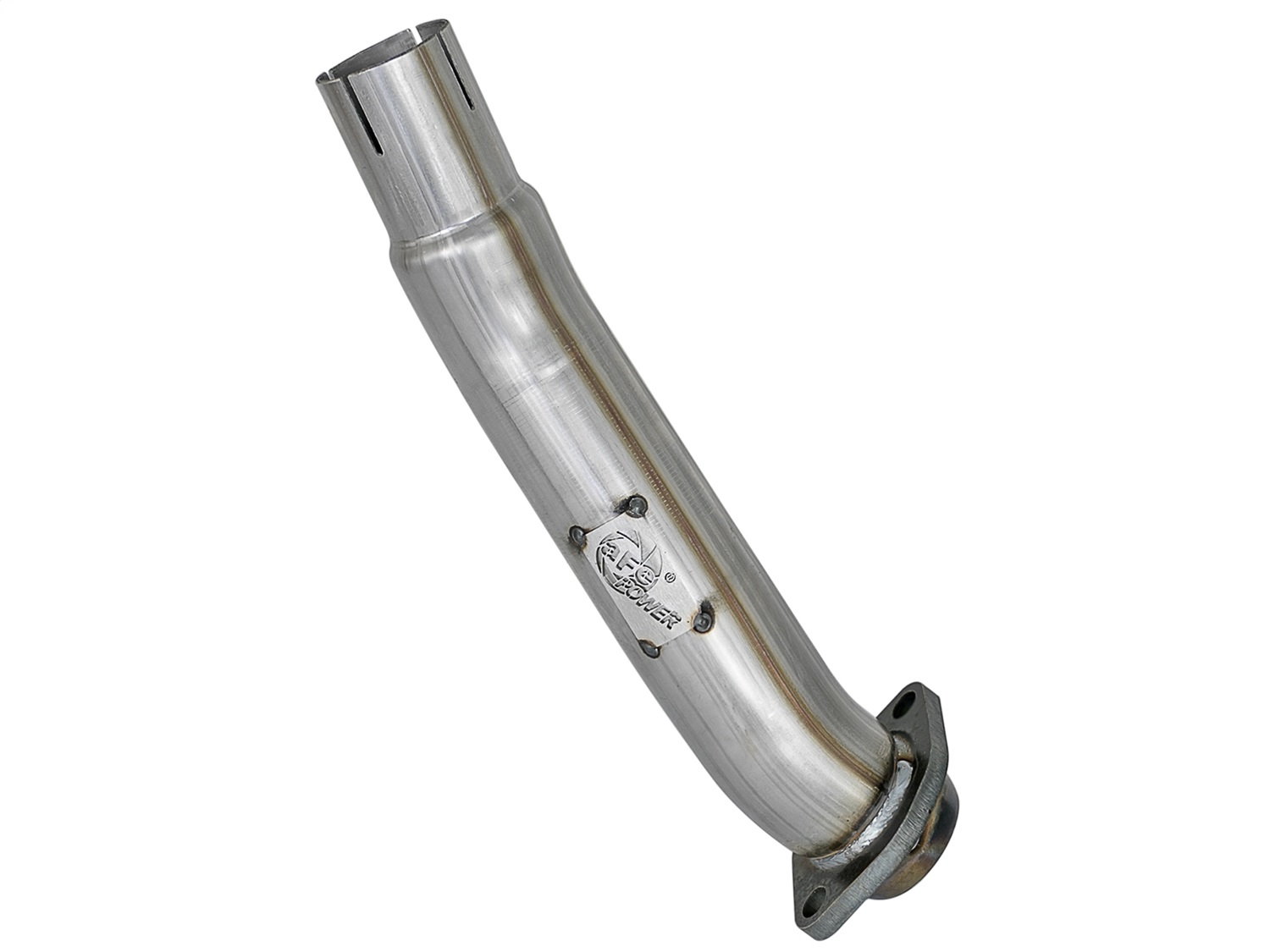 aFe Power 48-48024 - Twisted Steel 2in Stainless Steel Loop Delete Down-Pipe 2018+ Jeep Wrangler (JL) V6 3.6L