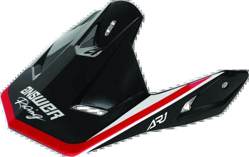 Answer 447093 - AR1 Vivid Visor - Red/Hyper Acid