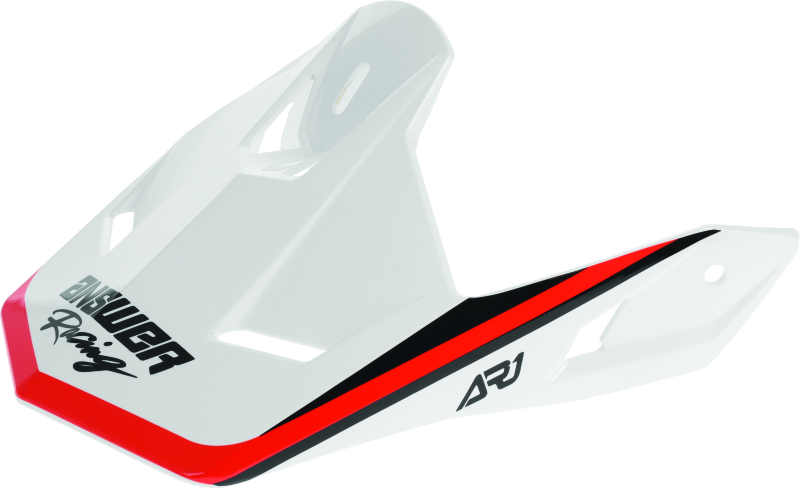 Answer 447121 - AR1 Vivid Visor Red/Fluorescent Red - Youth