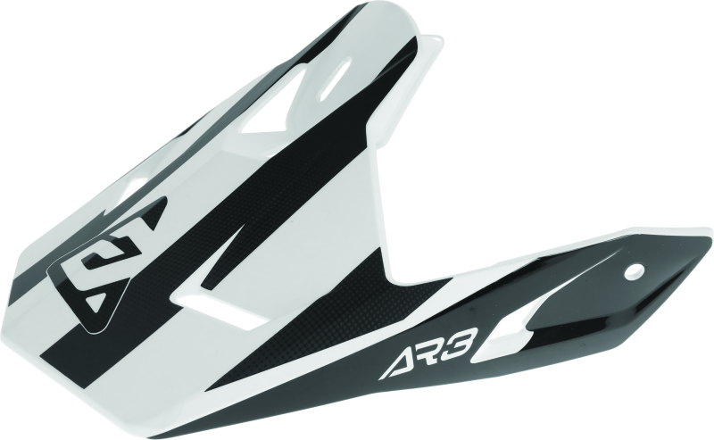 Answer 447124 - AR3 Phantom Visor Black/White - Youth Answer 447124 - AR3 Phantom Visor Black/White - Youth