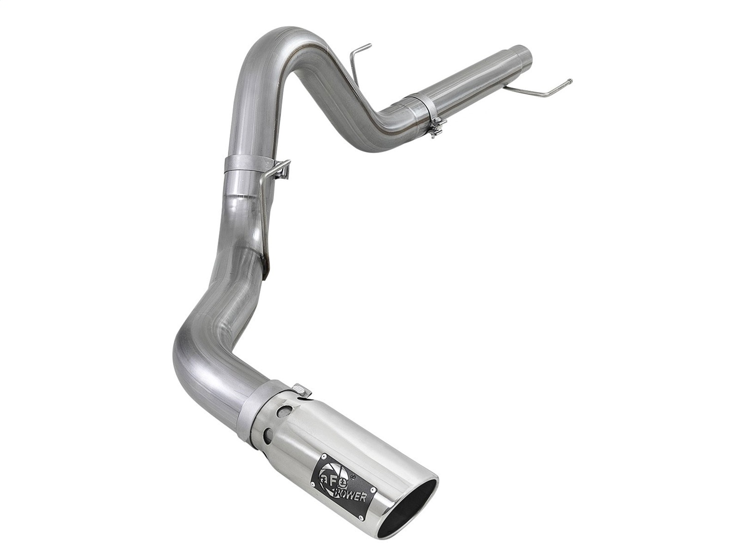 aFe Power 49-03106-P - Atlas 4in Aluminized Steel DPF-Back Exh 18-19 Ford F-150 V6-3.0L (td) w/ Polished Tip aFe Power 49-03106-P - Atlas 4in Aluminized Steel DPF-Back Exh 18-19 Ford F-150 V6-3.0L (td) w/ Polished Tip