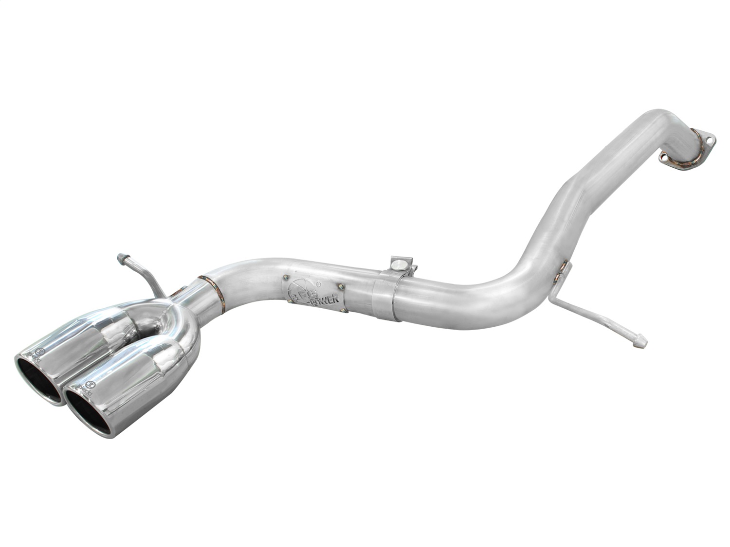 aFe Power 49-36018 - Takeda Exhaust Axle-Back 08-14 Scion xB L4 2.4L 304SS Polished Dual Tips Exhaust