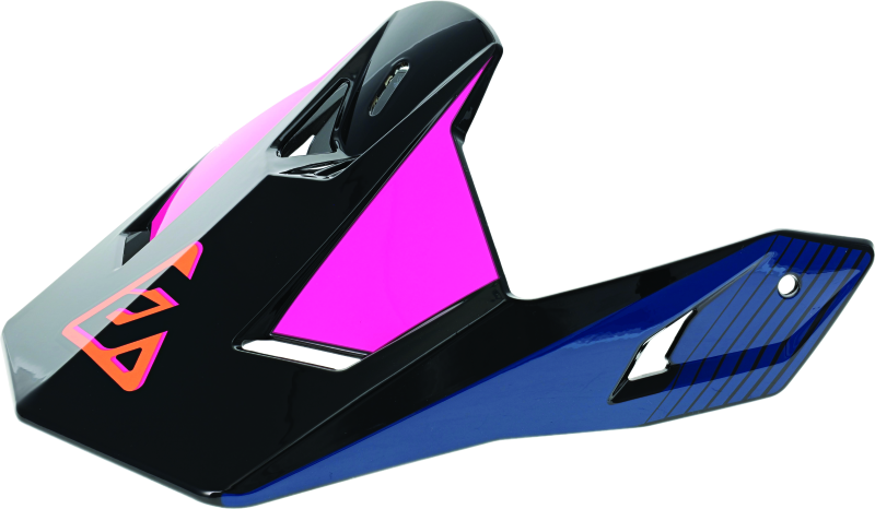 Answer 447742 - AR1 Vendetta Visor - Dark Blue/Rhodamine/Orange