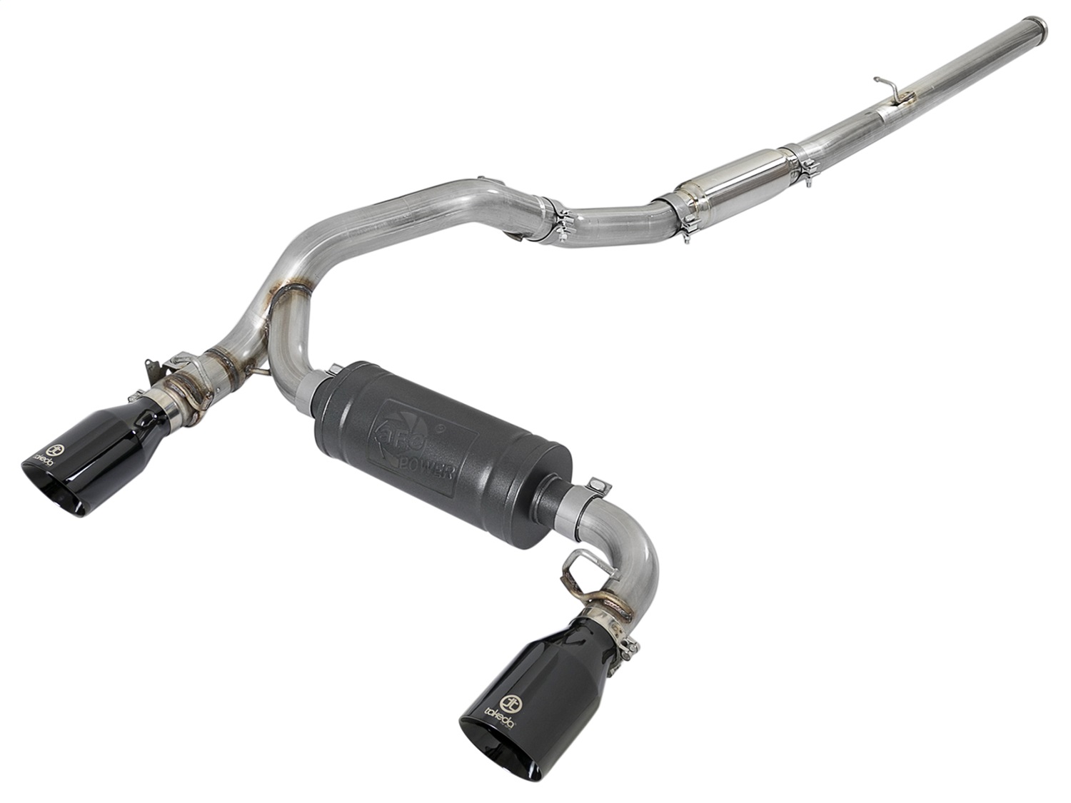 aFe Power 49-33103-B - Takeda 3in 304 SS Cat-Back Exhaust System w/ Black Tips 16-18 Ford Focus RS I4-2.3L (t) aFe Power 49-33103-B - Takeda 3in 304 SS Cat-Back Exhaust System w/ Black Tips 16-18 Ford Focus RS I4-2.3L (t)