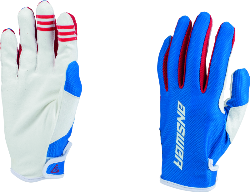 Answer 447847 - 23 Ascent Glove Red/White/Blue Youth - XL