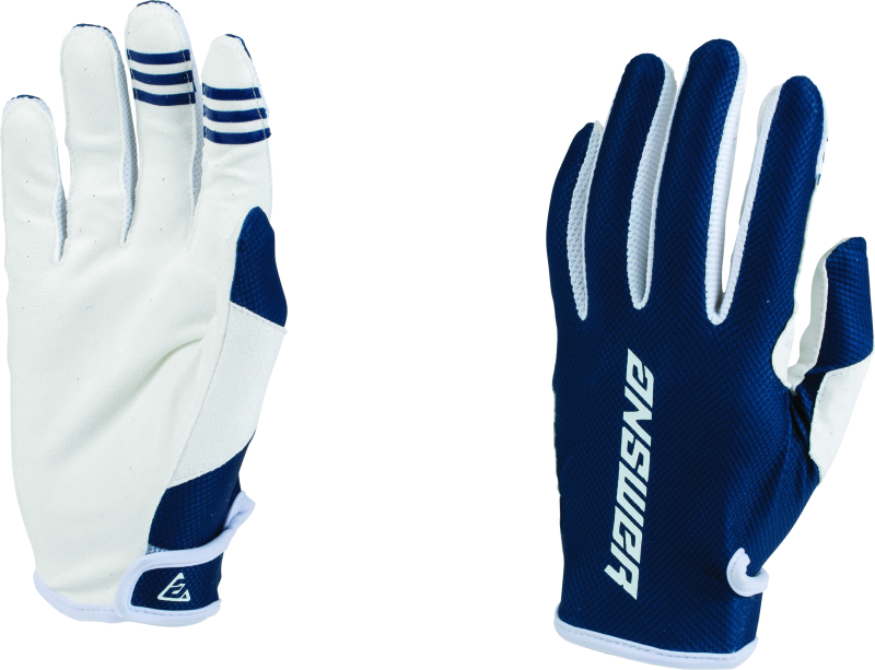 Answer 447848 - 23 Ascent Glove Navy/White Youth - XS
