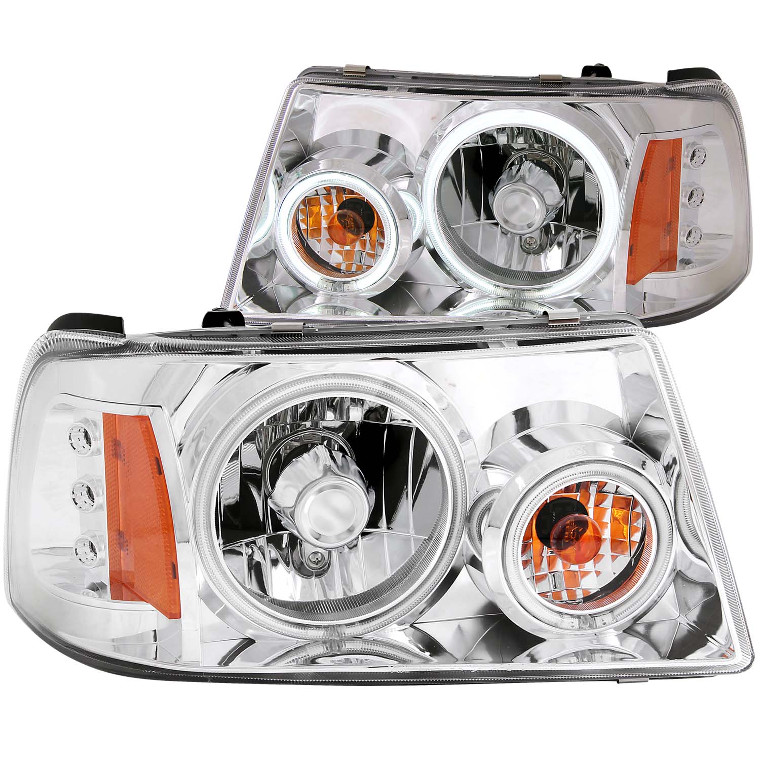 Anzo 111151 - 2001-2011 Ford Ranger Projector Headlights w/ Halo Chrome (CCFL) 1 pc Anzo 111151 - 2001-2011 Ford Ranger Projector Headlights w/ Halo Chrome (CCFL) 1 pc
