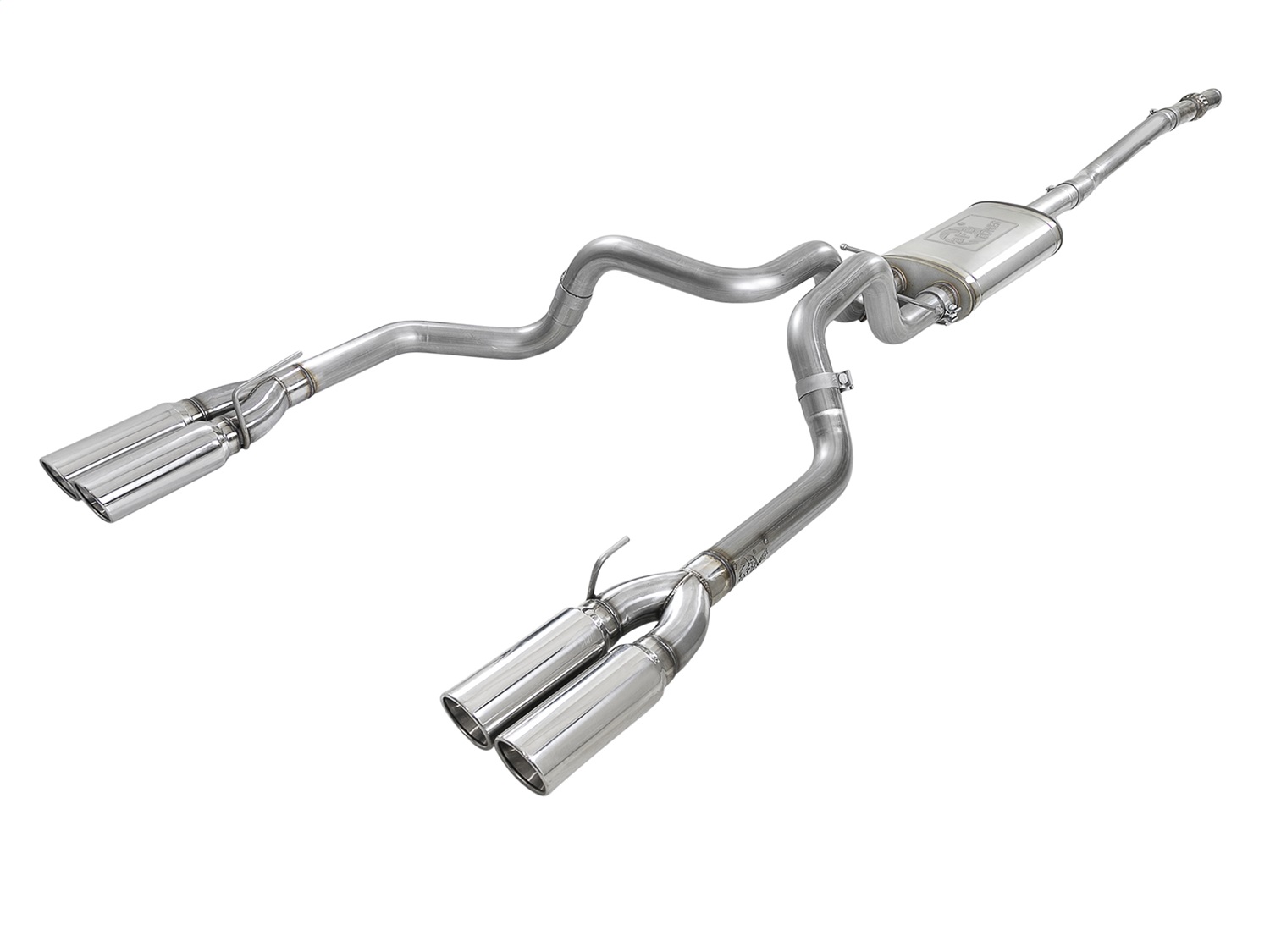 aFe Power 49-34105-P - Vulcan Series 3in 304SS Exhaust Cat-Back Exh w/ Pol Tips 2019 GM Silverado / Sierra 1500 V8-5.3L aFe Power 49-34105-P - Vulcan Series 3in 304SS Exhaust Cat-Back Exh w/ Pol Tips 2019 GM Silverado / Sierra 1500 V8-5.3L