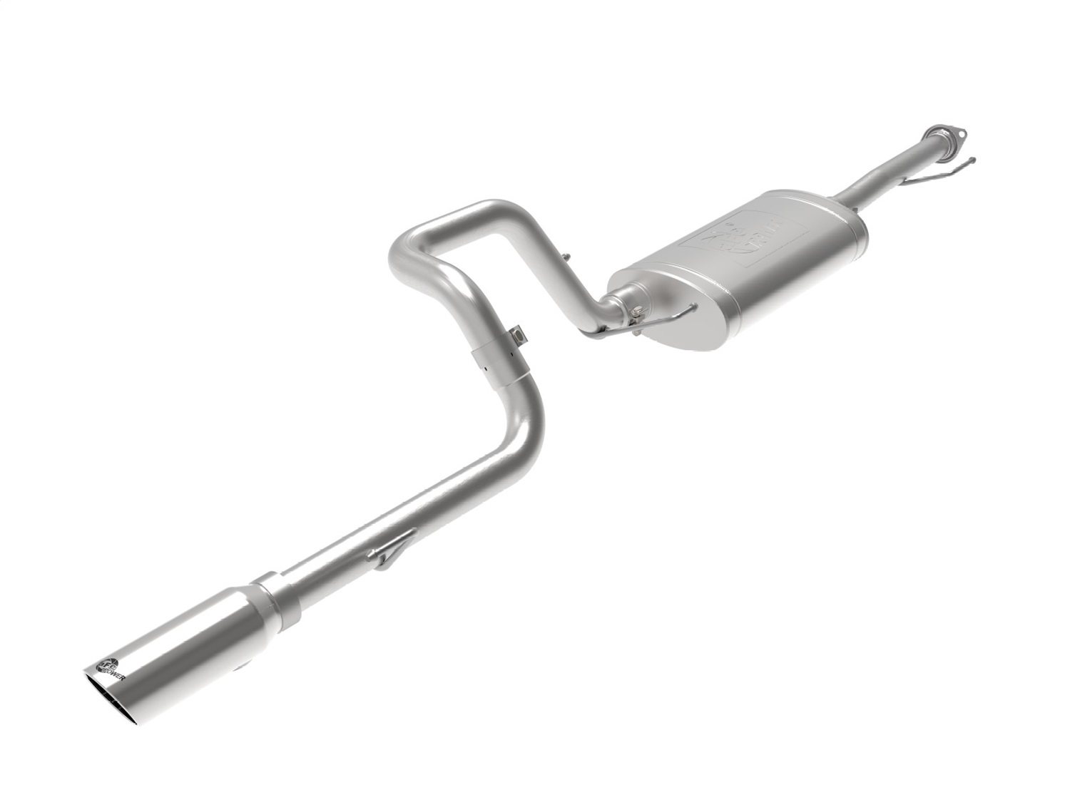 aFe Power 49-36040-1P - MACHForce XP 2.5in 304-SS Exhaust Cat-Back w/ Polished Tip 10-20 Toyota 4Runner V6-4.0L aFe Power 49-36040-1P - MACHForce XP 2.5in 304-SS Exhaust Cat-Back w/ Polished Tip 10-20 Toyota 4Runner V6-4.0L