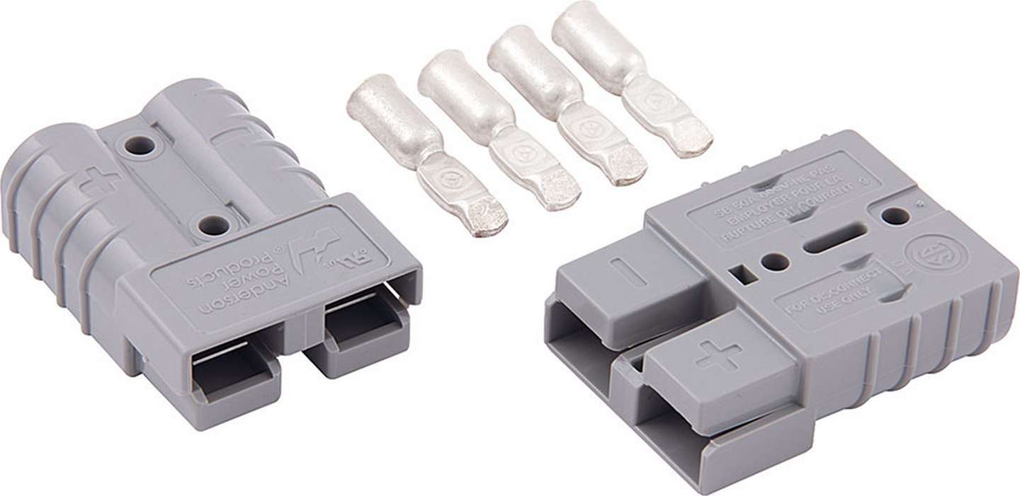 AllStar Performance ALL76320 - Battery Quick Disconnect 50 Amp Gray 1pr