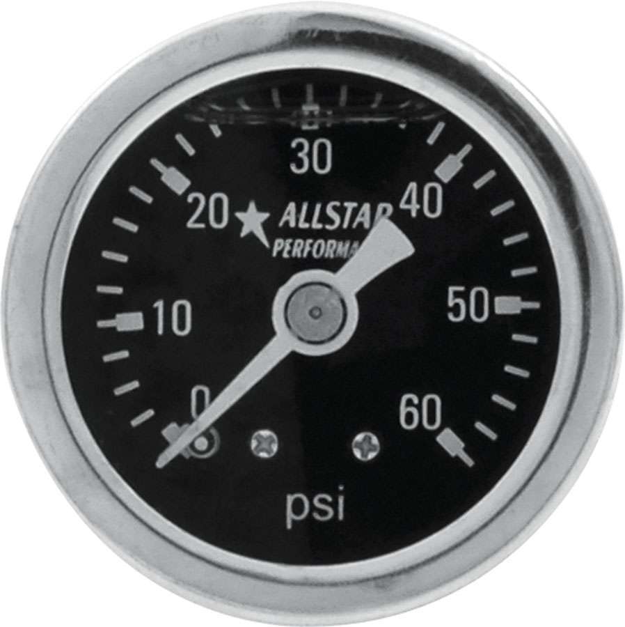 AllStar Performance ALL80204 - 1.5in Gauge 0-60 PSI Liquid Filled