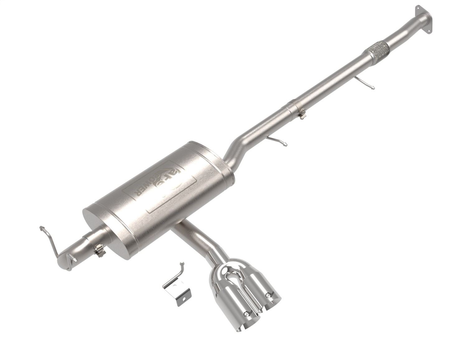 aFe Power 49-34142-P - Rebel Series 3 IN 304 Stainless Steel Cat-Back Exhaust System w/Polished Tip aFe Power 49-34142-P - Rebel Series 3 IN 304 Stainless Steel Cat-Back Exhaust System w/Polished Tip