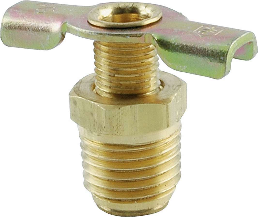 AllStar Performance ALL99030 - Petcock - 1/4 in NPT Thread - Brass - Each
