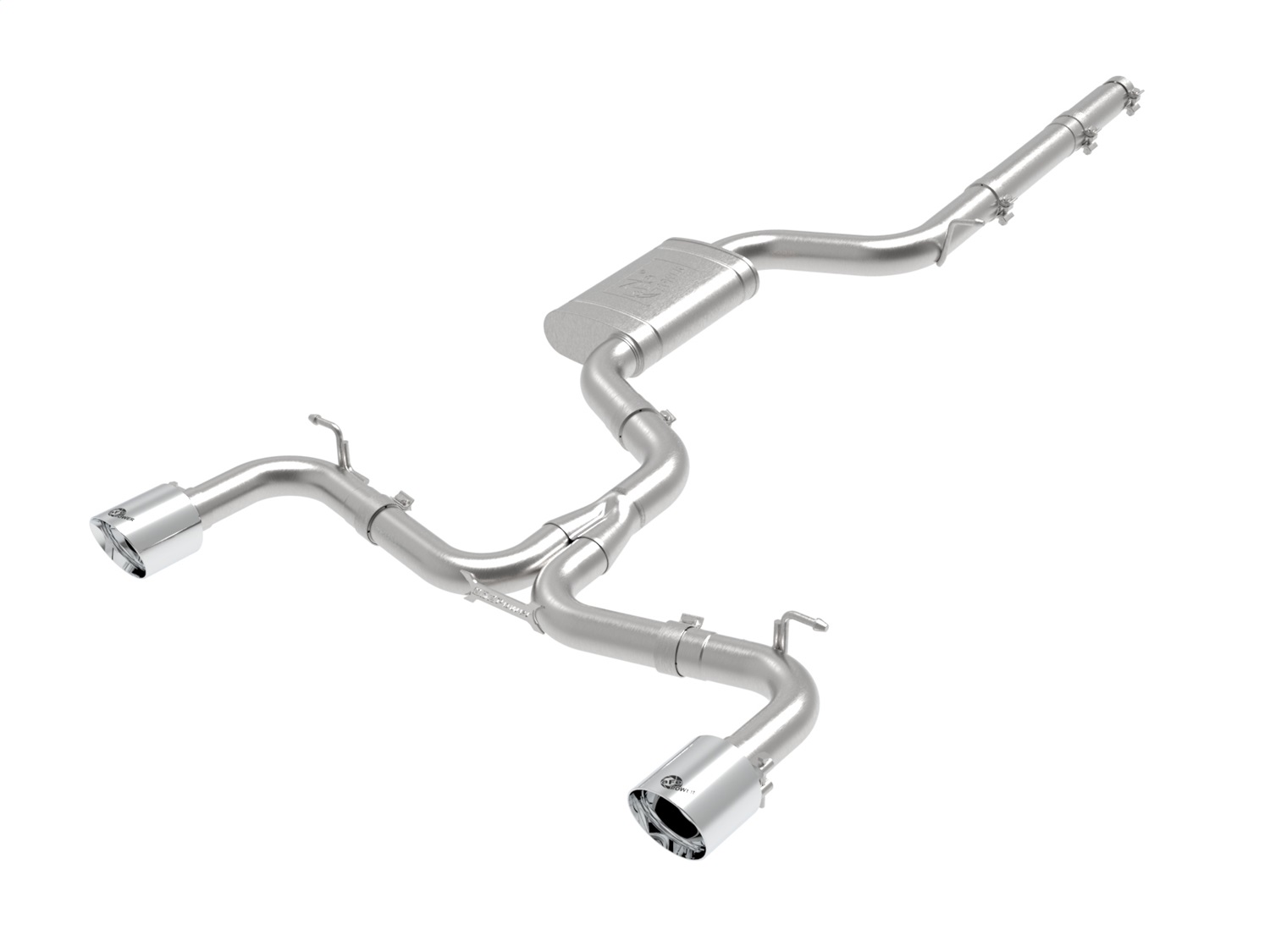 aFe Power 49-36422-P - MACHForce XP 3in-2.5in SS Exhaust Cat-Back 18-19 Volkswagen GTI (MK7.5) L4-2.0L (t) - Polished aFe Power 49-36422-P - MACHForce XP 3in-2.5in SS Exhaust Cat-Back 18-19 Volkswagen GTI (MK7.5) L4-2.0L (t) - Polished