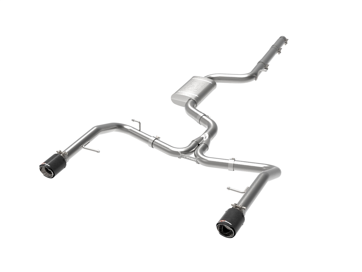 aFe Power 49-36432-C - 19-21 VW Jetta GLI (MKVII) L4-2.0L (t) MACH Force-Xp 304 SS Cat-Back Exhaust System Carbon Tips aFe Power 49-36432-C - 19-21 VW Jetta GLI (MKVII) L4-2.0L (t) MACH Force-Xp 304 SS Cat-Back Exhaust System Carbon Tips