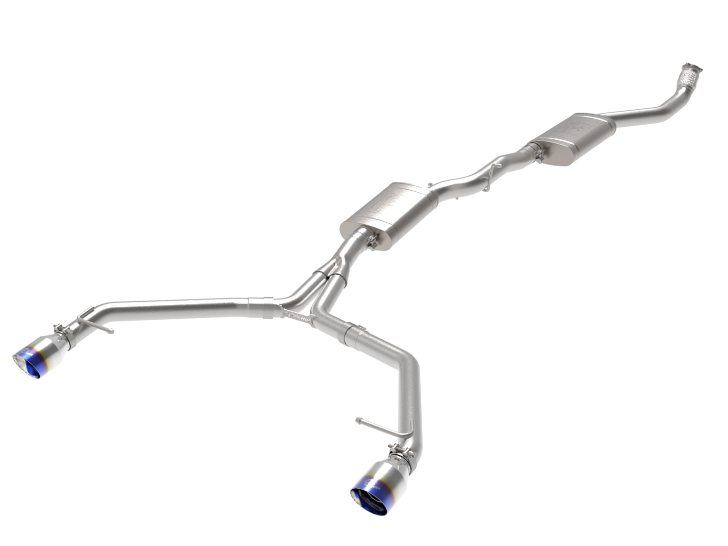 aFe Power 49-36438-L - MACH Force-Xp 13-16 Audi Allroad L4 SS Cat-Back Exhaust w/ Blue Flame Tips aFe Power 49-36438-L - MACH Force-Xp 13-16 Audi Allroad L4 SS Cat-Back Exhaust w/ Blue Flame Tips