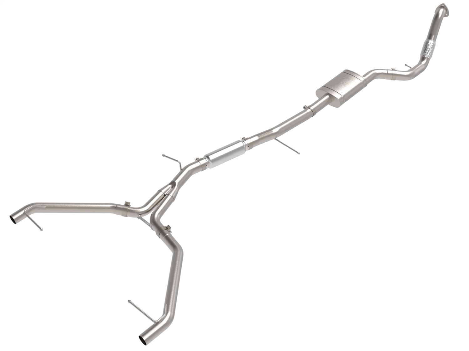 aFe Power 49-36446 - 20-21 Audi A4 L4-2.0L (t) MACH Force-Xp 3in to 2-1/2in Stainless Steel Cat-Back Exhaust System aFe Power 49-36446 - 20-21 Audi A4 L4-2.0L (t) MACH Force-Xp 3in to 2-1/2in Stainless Steel Cat-Back Exhaust System
