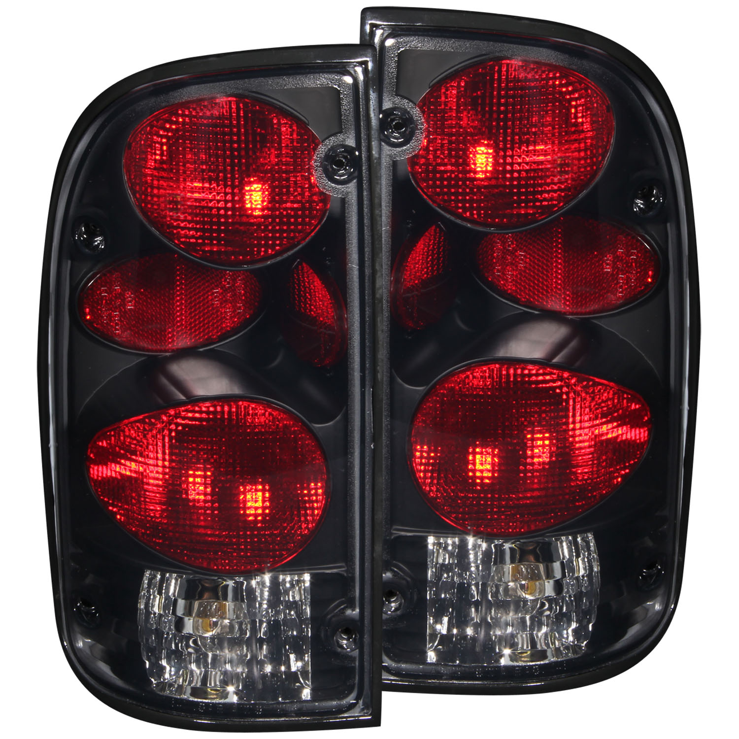 Anzo 211180 - 1995-2000 Toyota Tacoma Taillights Dark Smoke G2 Anzo 211180 - 1995-2000 Toyota Tacoma Taillights Dark Smoke G2