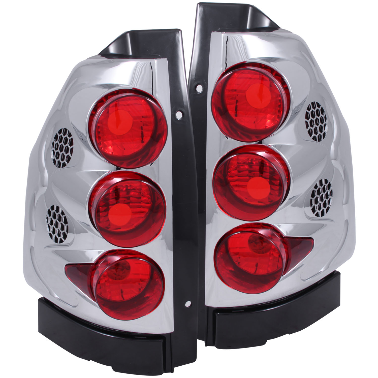 Anzo 211091 - 2002-2008 Gmc Envoy Taillights Chrome