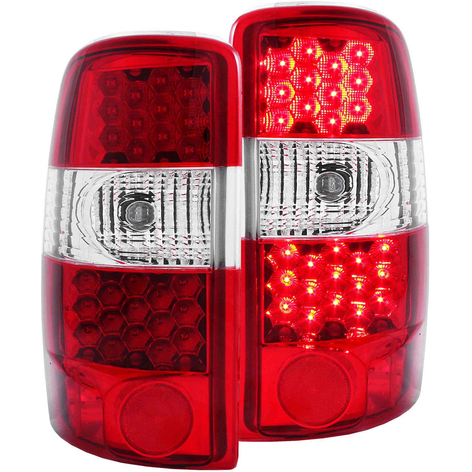 Anzo 311001 - 2000-2006 Chevrolet Suburban LED Taillights Red/Clear Anzo 311001 - 2000-2006 Chevrolet Suburban LED Taillights Red/Clear