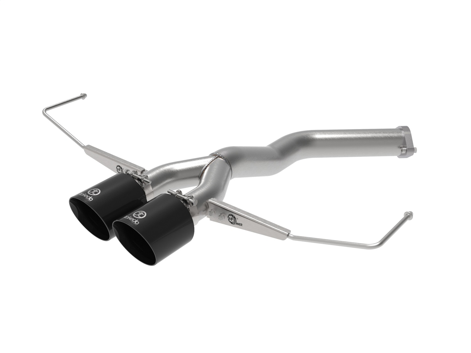 aFe Power 49-37012-B - Takeda 3in-2.5in 304 SS Axle-Back Exhaust w/ Black Tip 19-20 Hyundai Veloster I4-1.6L(t)