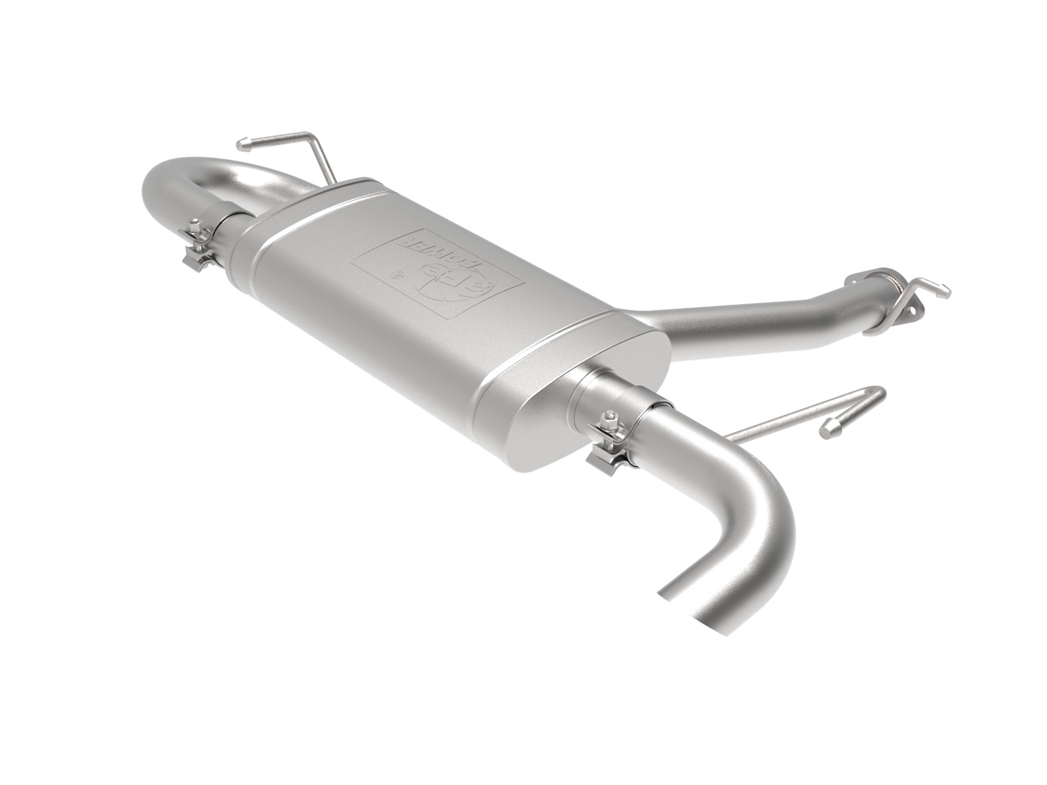 aFe Power 49-37017 - Takeda 2-1/2in 304 SS Axle-Back Exhaust 18-21 Hyundai Kona L4 1.6L (t)