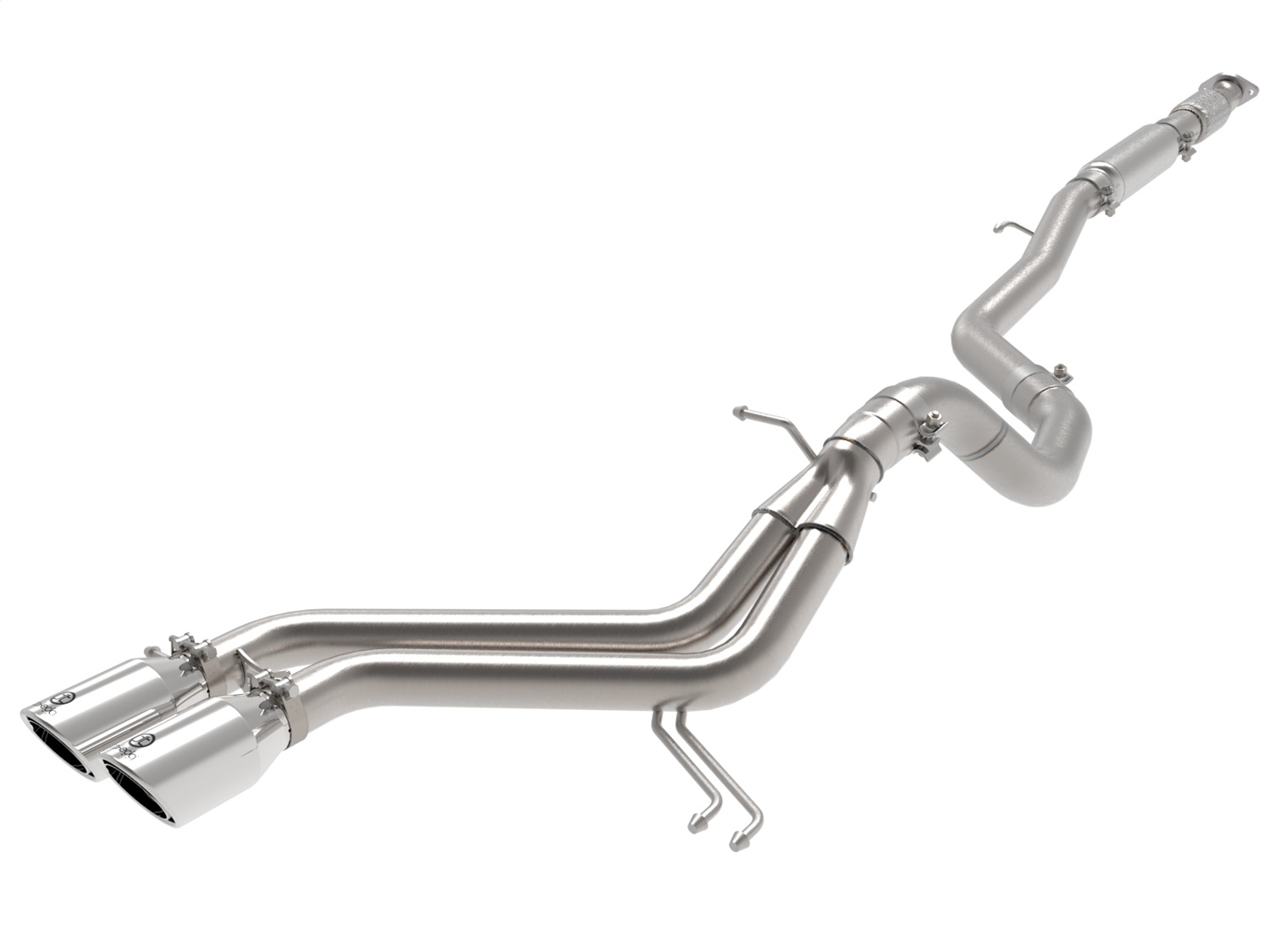 aFe Power 49-37018-P - Takeda 2-1/2in to 3in SS-304 Cat-Back Exhaust w/ Polished Tips 13-17 Hyundai Veloster L4-1.6L aFe Power 49-37018-P - Takeda 2-1/2in to 3in SS-304 Cat-Back Exhaust w/ Polished Tips 13-17 Hyundai Veloster L4-1.6L