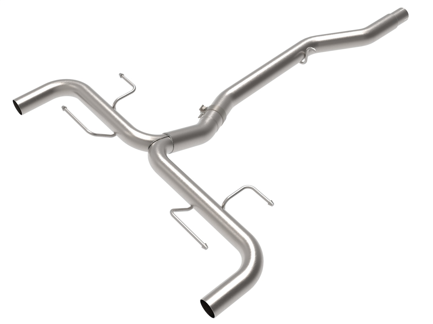 aFe Power 49-36902 - 17-21 Alfa Romeo Giulia L4-2.0L (t) Mach Force-Xp 2in to 2-1/2in 304SS Axle-Back Exhaust aFe Power 49-36902 - 17-21 Alfa Romeo Giulia L4-2.0L (t) Mach Force-Xp 2in to 2-1/2in 304SS Axle-Back Exhaust