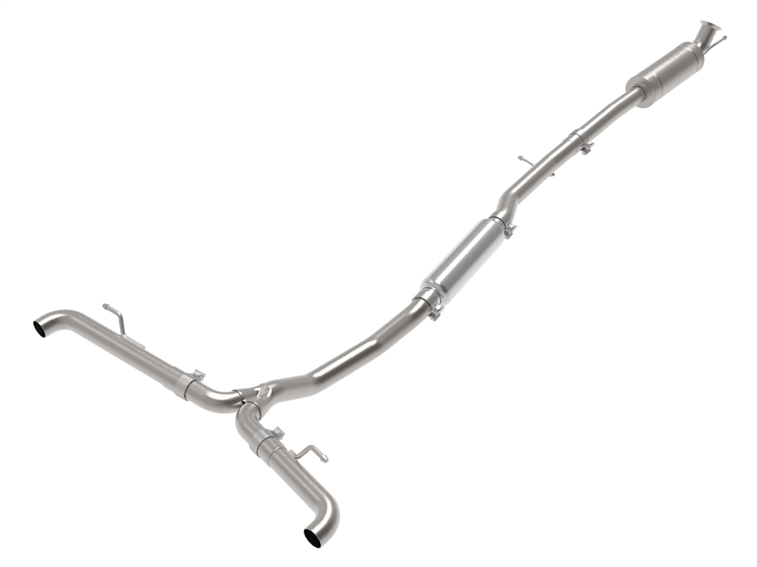 aFe Power 49-36503 - Mercedes Benz GLA250 14-19 L4-2.0L (t) MACH Force-Xp 2-1/2in to 2-1/4in 304 SS Cat-Back Exhaust