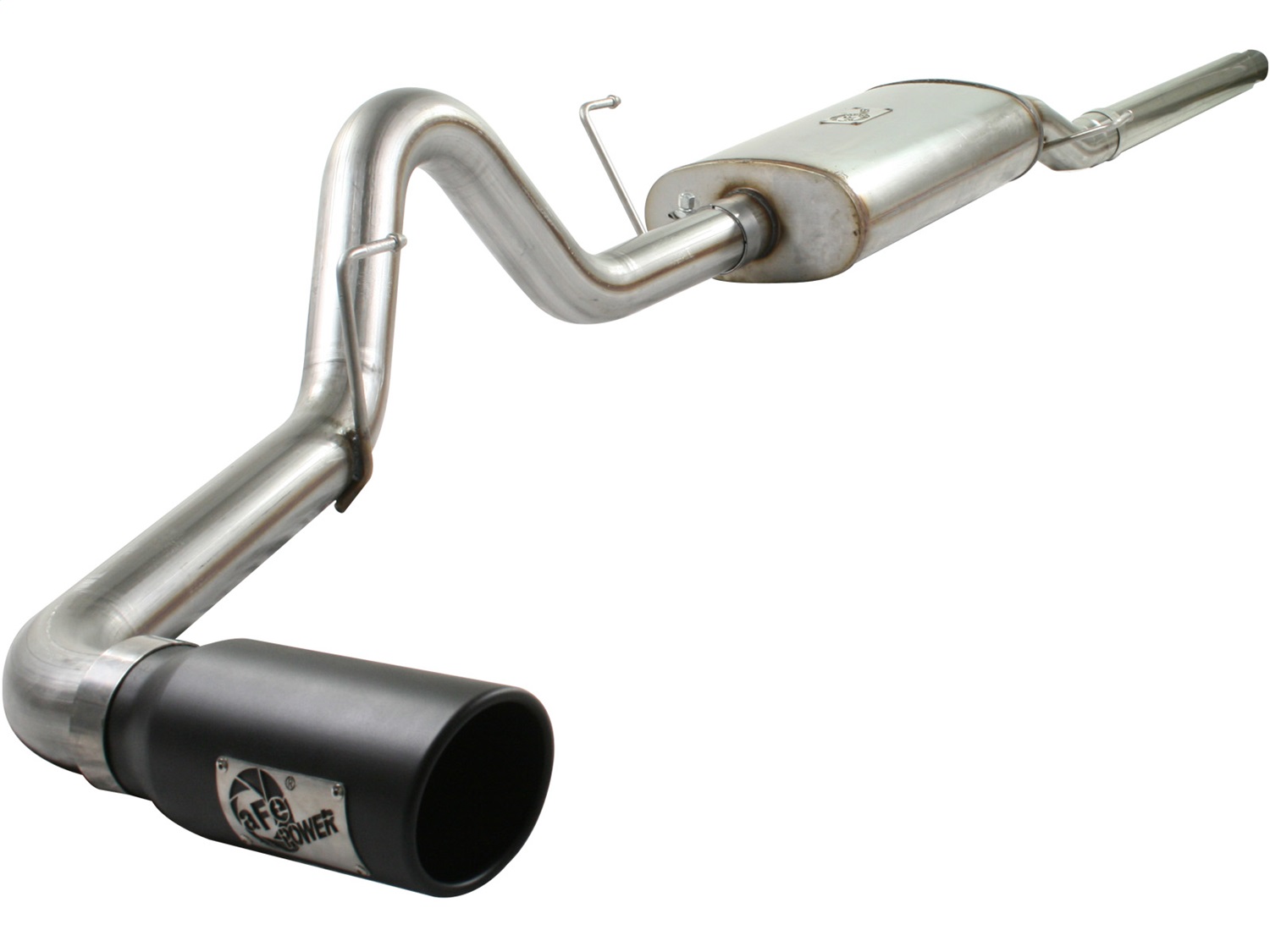 aFe Power 49-43011-B - MACHForce XP Cat-Back SS-409 Exhaust 04-08 Ford F-150 V8 4.6/5.4L