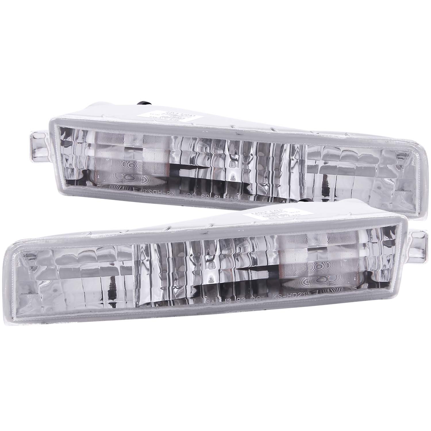 Anzo 511012 - 1997-2001 Honda Prelude Euro Parking Lights Chrome Anzo 511012 - 1997-2001 Honda Prelude Euro Parking Lights Chrome