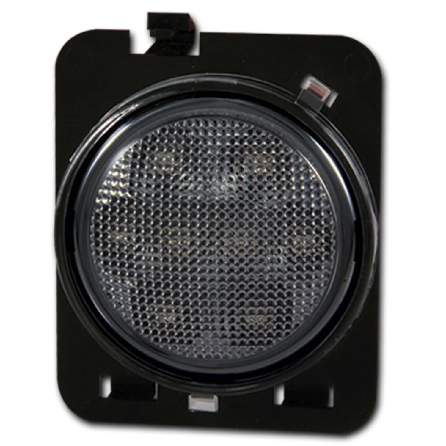 Anzo 861117 - 2007-2015 Jeep Wrangler LED Side Fender Lights Smoke
