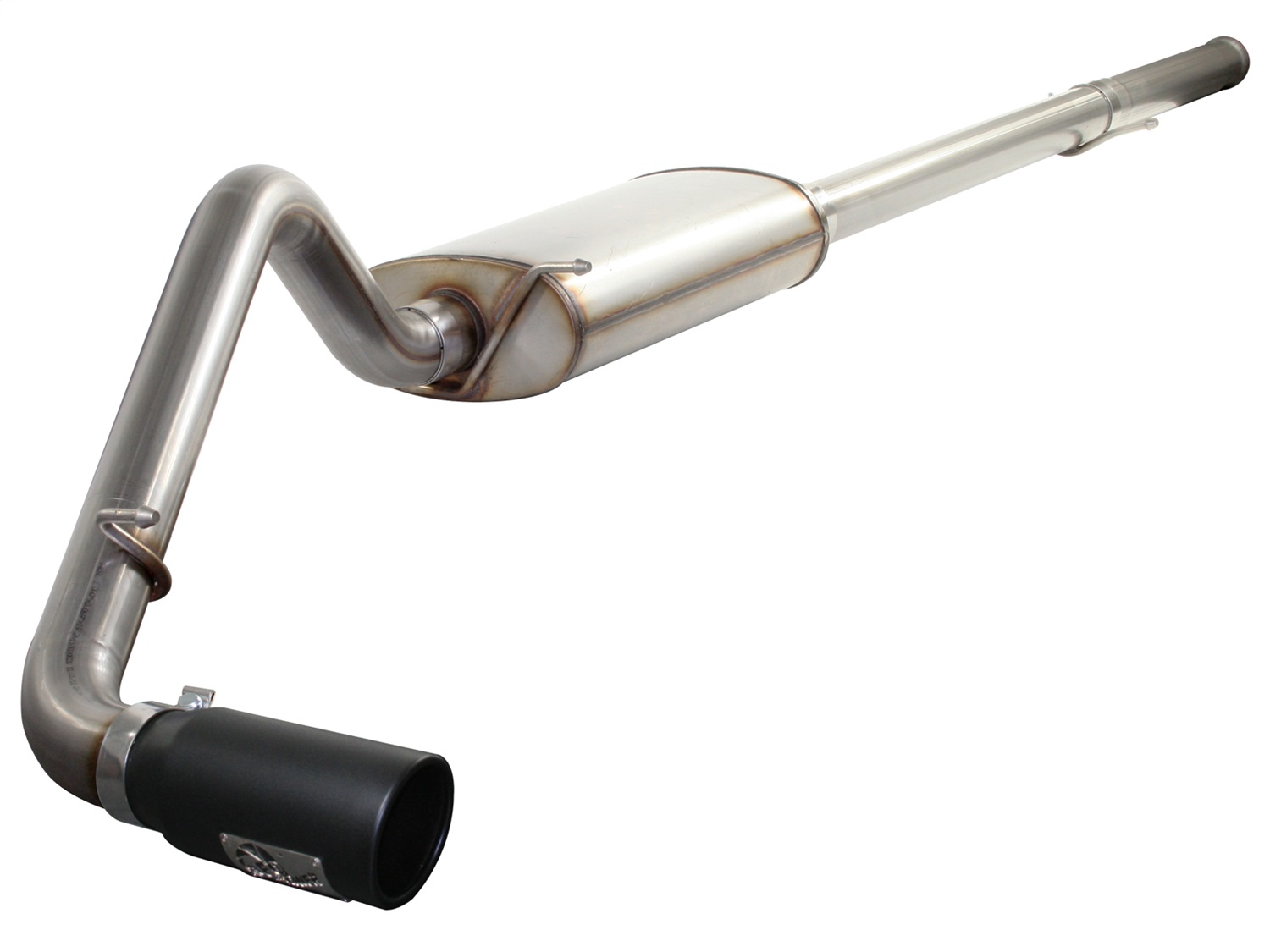 aFe Power 49-44016-B - MACHForce XP Exhausts Cat-Back SS-409 EXH CB GM Trucks 1500 09-12 V8 (blk tip)