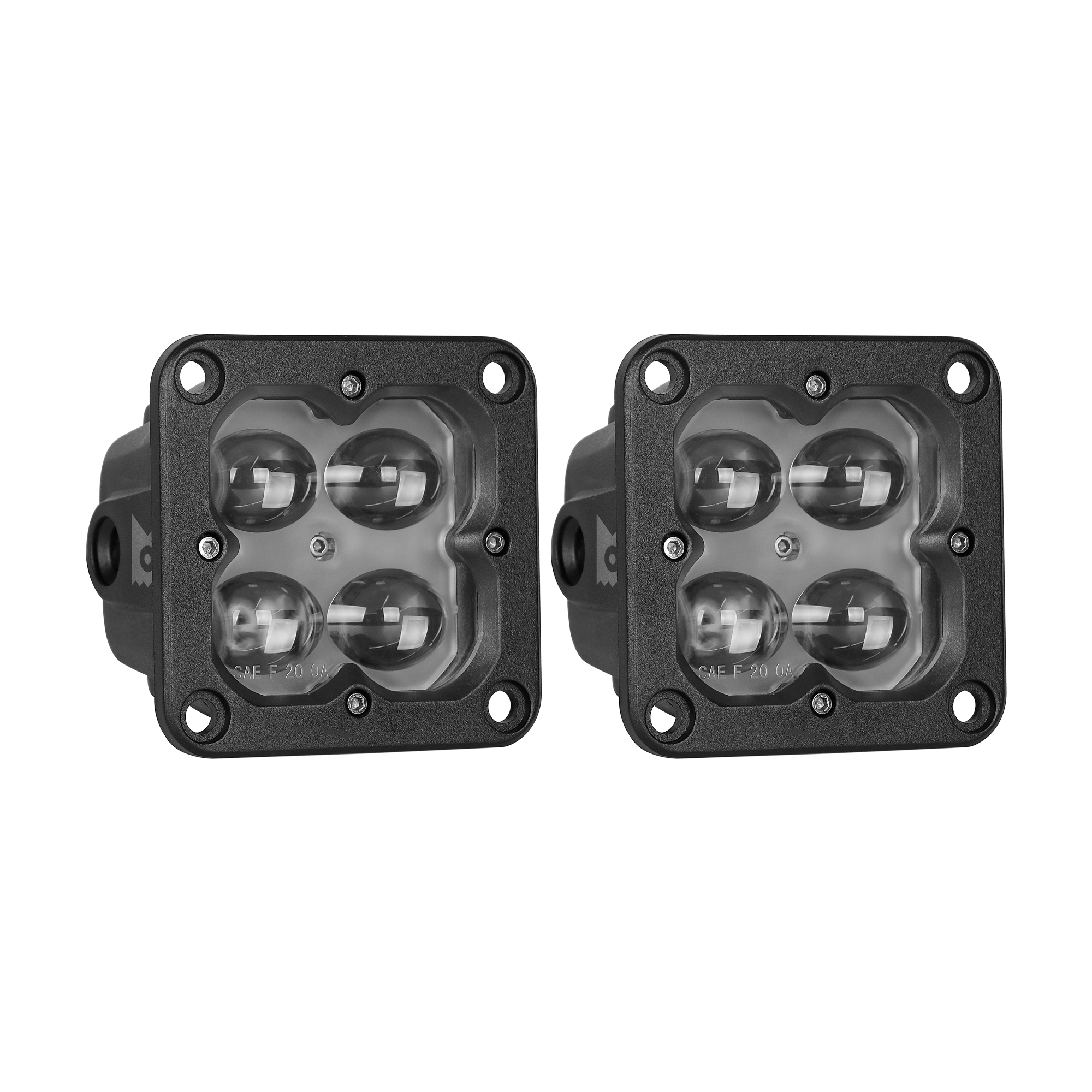 ARC Lighting 41112 - Tiny Monster  Concept Series Pod, 3" Cube Led Pod Lights, Fog Light, Flush Mount