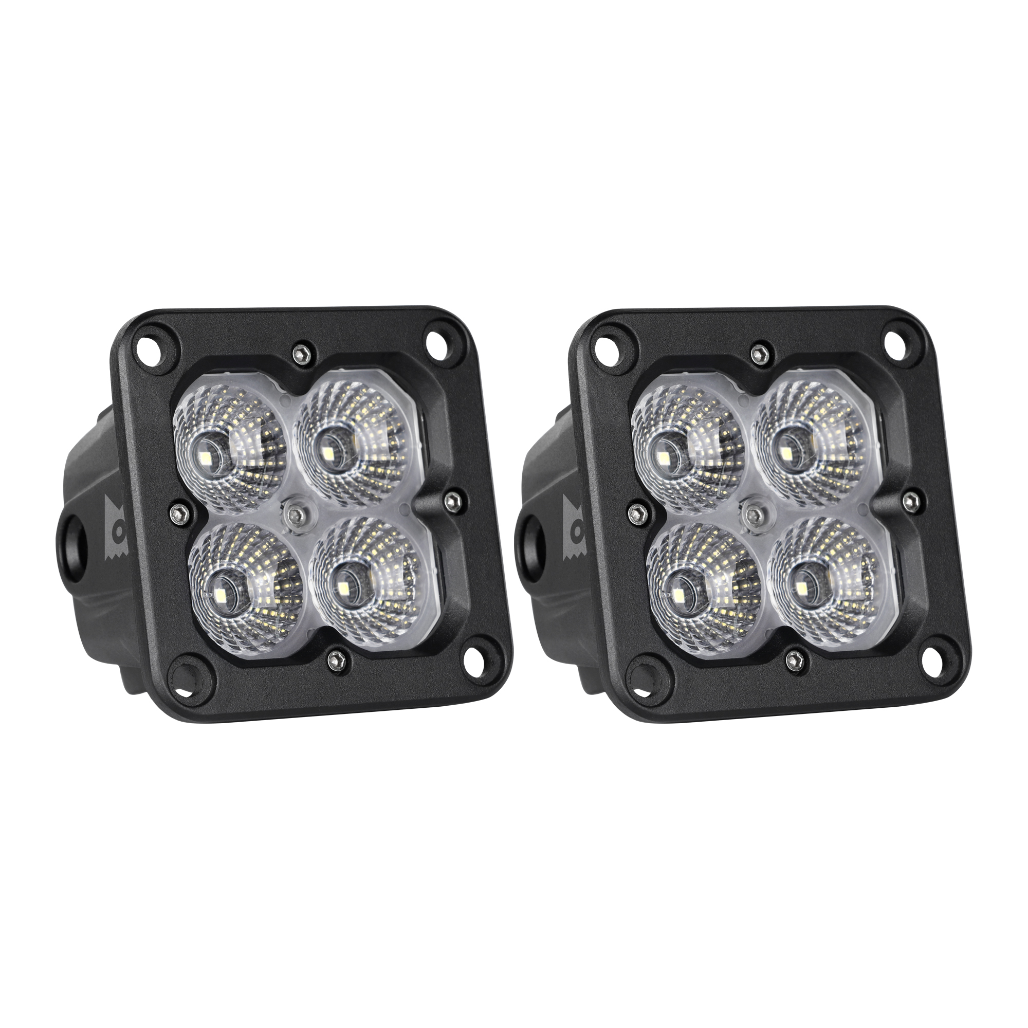 ARC Lighting 41142 - Tiny Monster  Concept Series Pod, 3" Cube LED Pod Lights, Flood Beam, Flush Mount