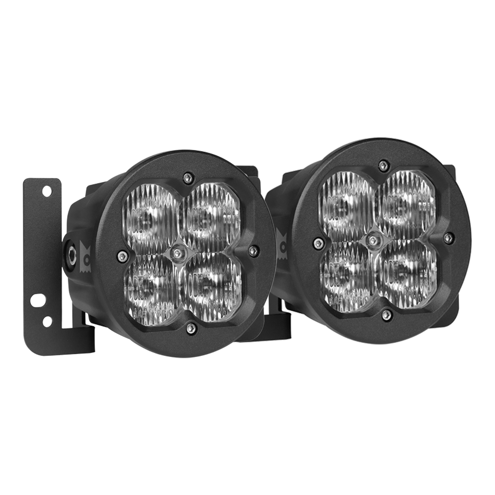 ARC Lighting 41511 - Tiny Monster  Concept Series Pod, 3" Round LED Pod Lights, Driving Beam, Jeep Specific Kit