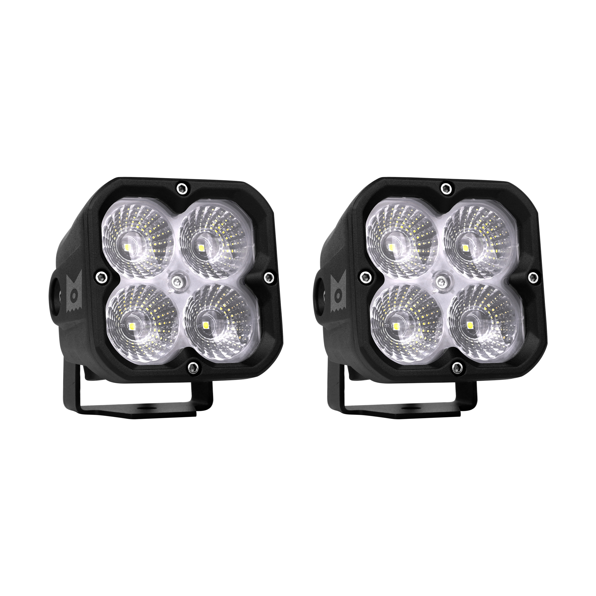 ARC Lighting 41042 - Tiny Monster  Concept Series Pod, 3" Cube LED Pod Lights, Flood Beam, U Mount