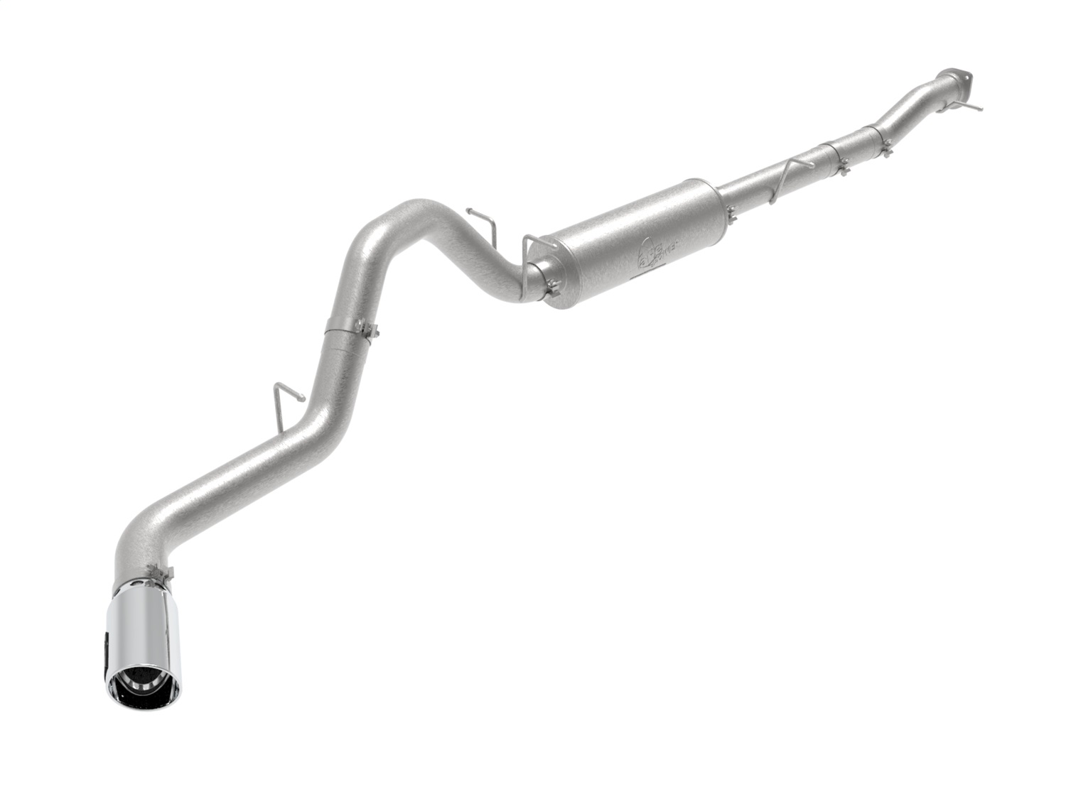 aFe Power 49-44123-P - 20-23 GM 2500/3500HD V8 6.6L L8T Apollo GT Series 4in 409 SS Cat-Back Exhaust System