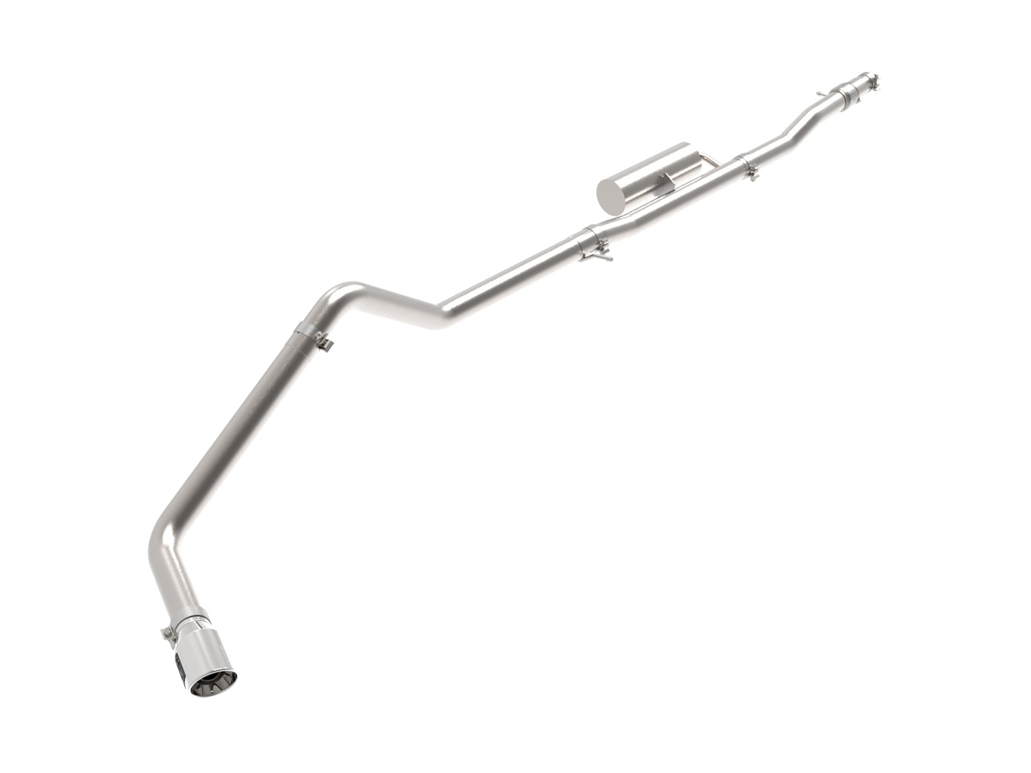 aFe Power 49-43118-P - Apollo GT Series 3in 409 SS Cat-Back Exhaust 19-20 Ford Ranger 2.3L w/ Polished Tips
