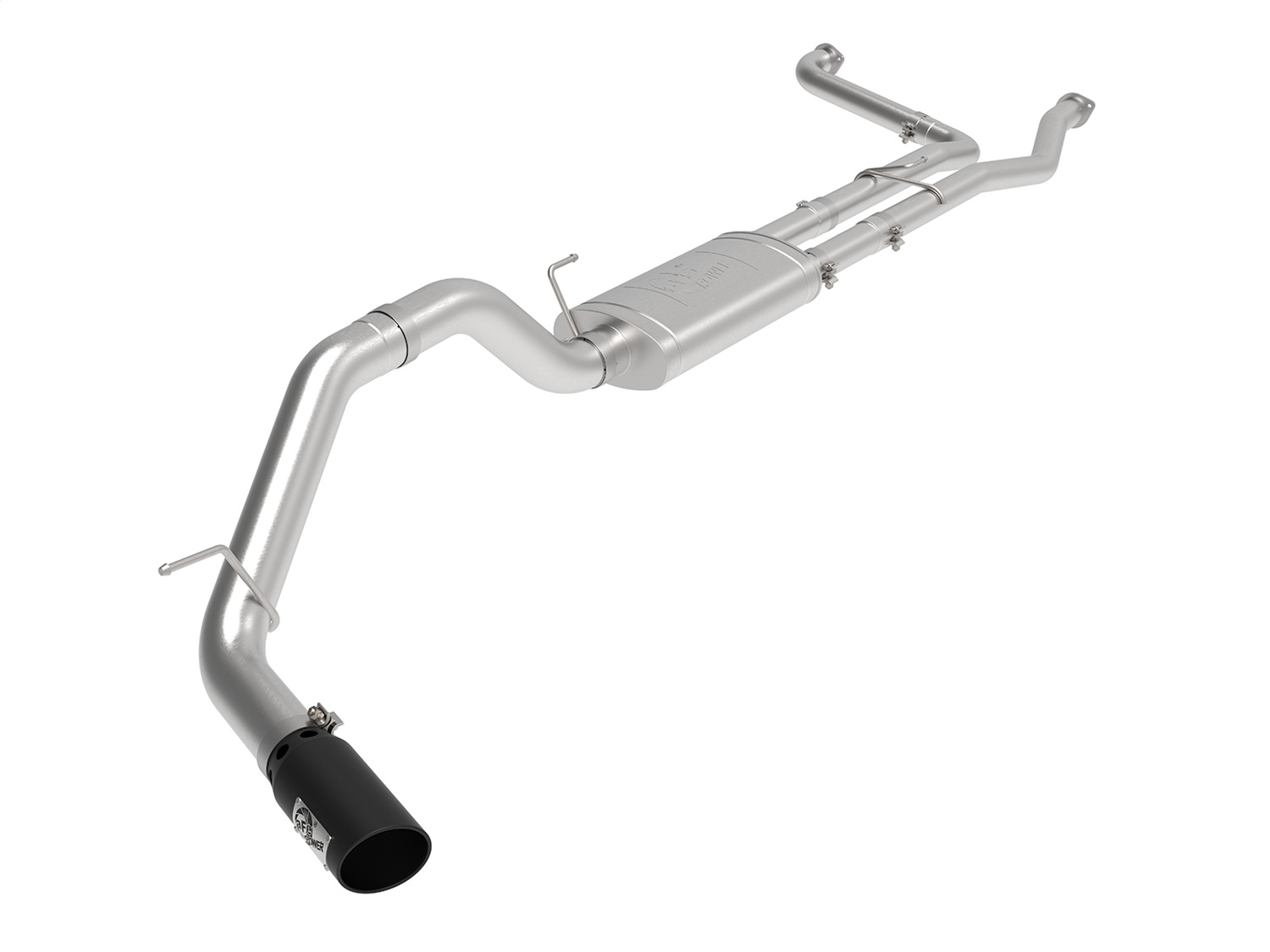 aFe Power 49-46135-B - MACHForce XP Exhausts Cat-Back SS-409 Nissan Titan XD 16-19 V8-5.6L - Black