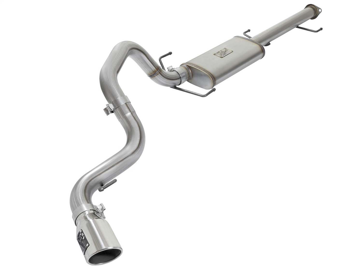 aFe Power 49-46003-1P - MACH Force Xp 3in SS Cat-Back Single Side Exit Exhaust w/Polished Tips 07-14 Toyota FJ Cruiser aFe Power 49-46003-1P - MACH Force Xp 3in SS Cat-Back Single Side Exit Exhaust w/Polished Tips 07-14 Toyota FJ Cruiser
