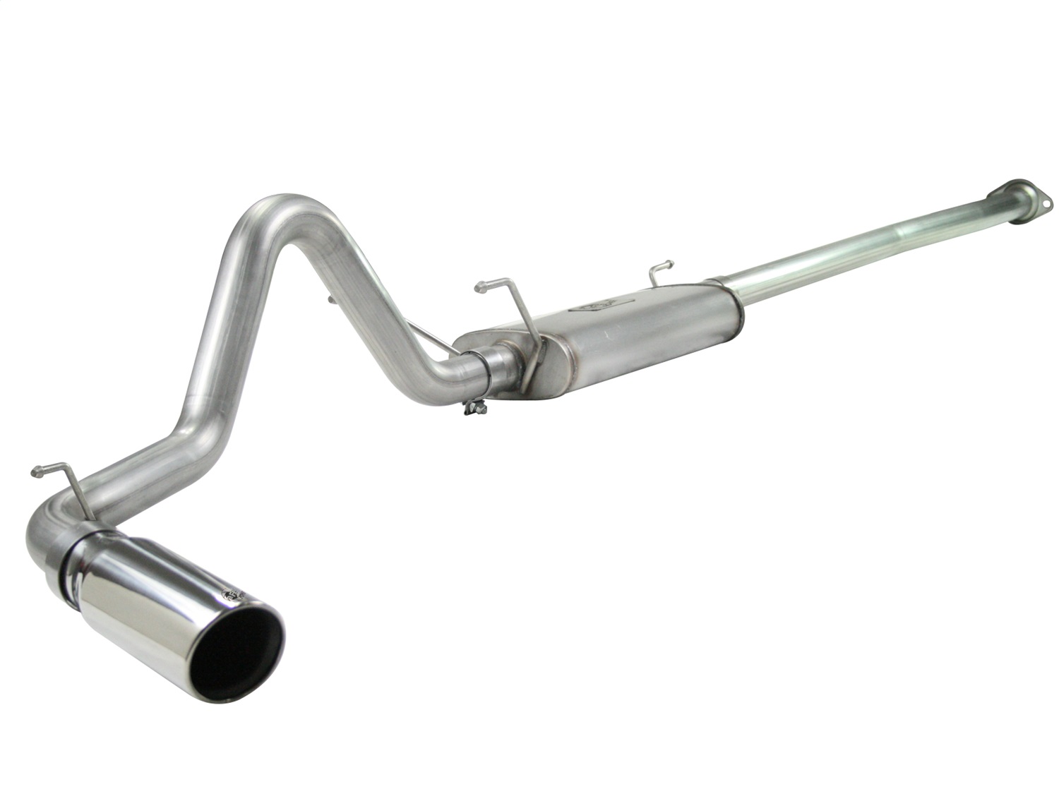 aFe Power 49-46021-P - MACH Force XP 2.5in Cat-Back SS Exhaust Syst w/Polished Tip Toyota Tacoma 13-14 4.0L aFe Power 49-46021-P - MACH Force XP 2.5in Cat-Back SS Exhaust Syst w/Polished Tip Toyota Tacoma 13-14 4.0L