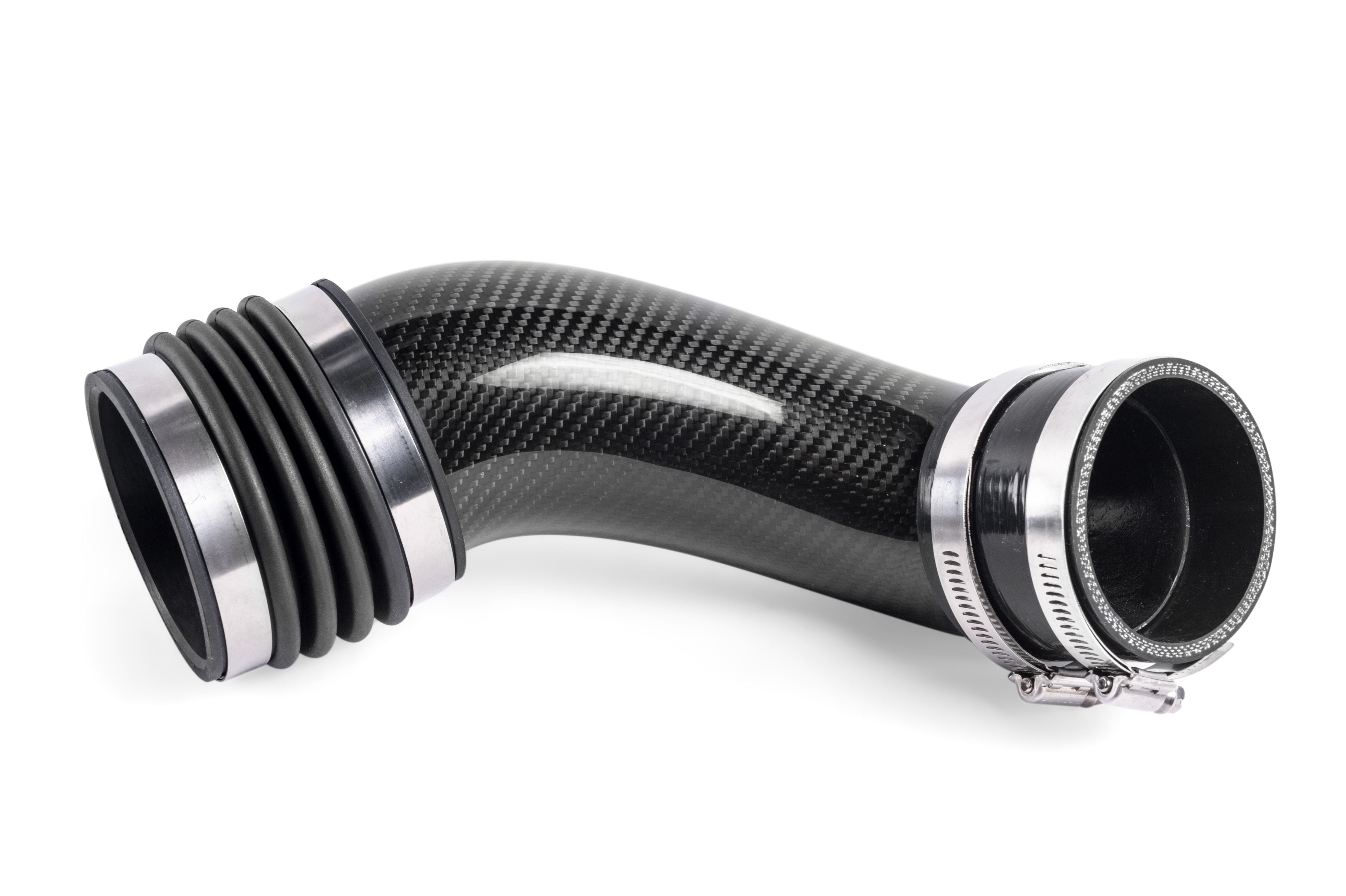 APR CI100033-B - Carbon Fiber Turbo Inlet Pipe - 1.8T/2.0T EA888 Gen 3 MQB APR CI100033-B - Carbon Fiber Turbo Inlet Pipe - 1.8T/2.0T EA888 Gen 3 MQB