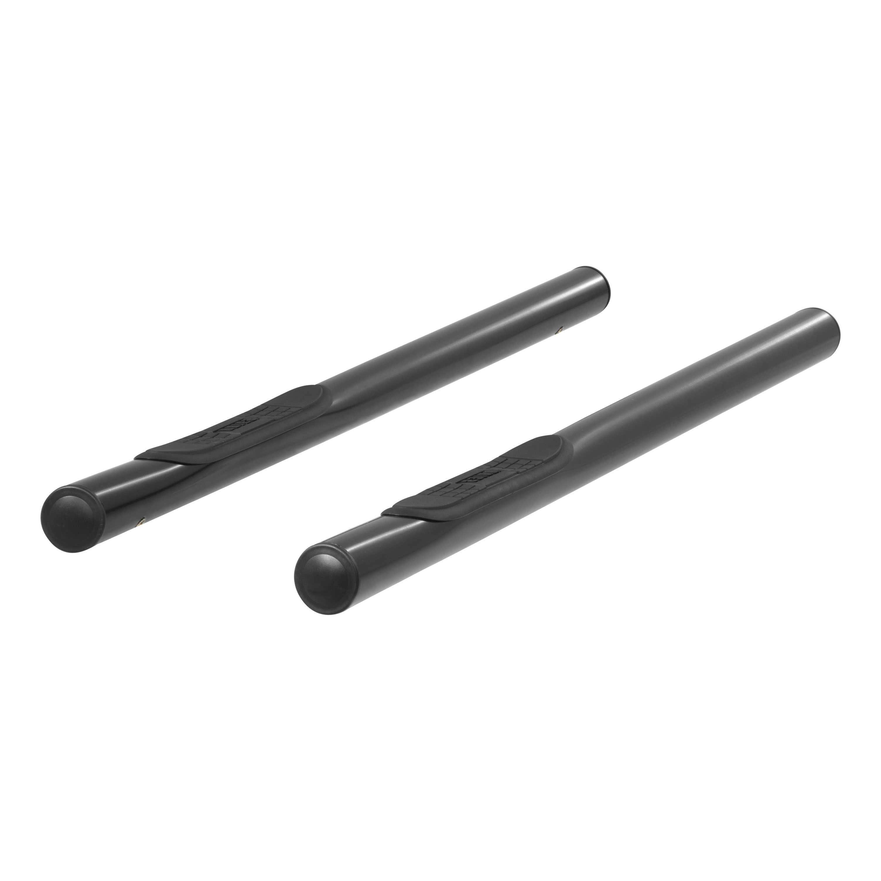 ARIES 202001 - 3" Round Black Steel Side Bars, Select Toyota Tacoma ARIES 202001 - 3" Round Black Steel Side Bars, Select Toyota Tacoma