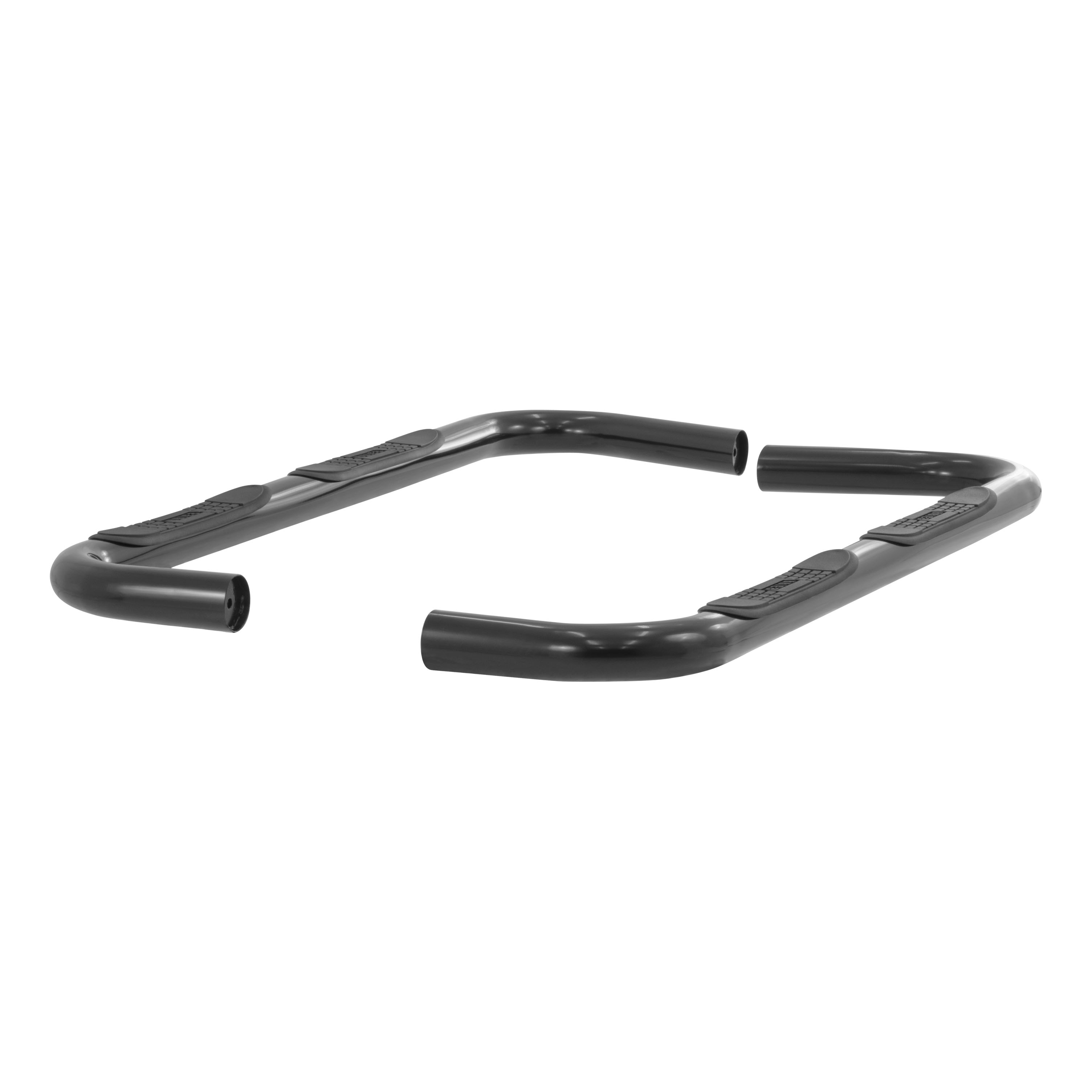 ARIES 203036 - 3" Round Black Steel Side Bars, Select Ford Explorer