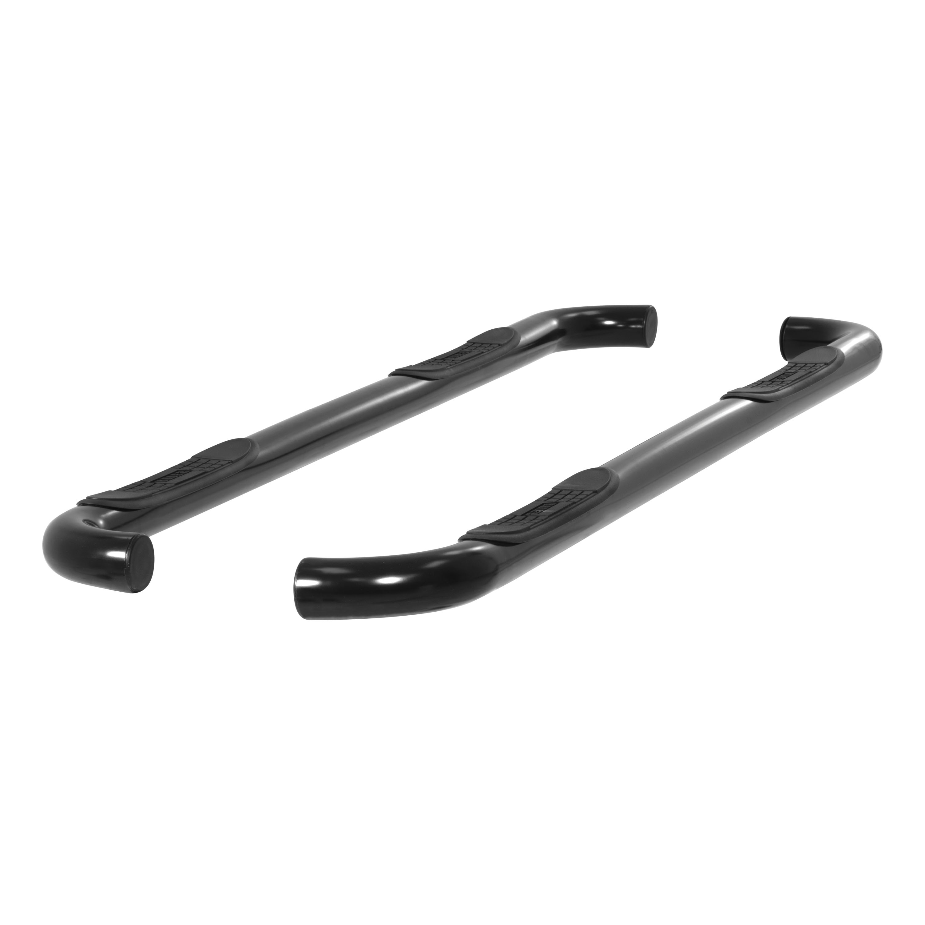 ARIES 203019 - 3" Round Black Steel Side Bars, Select Ford Explorer Sport Trac