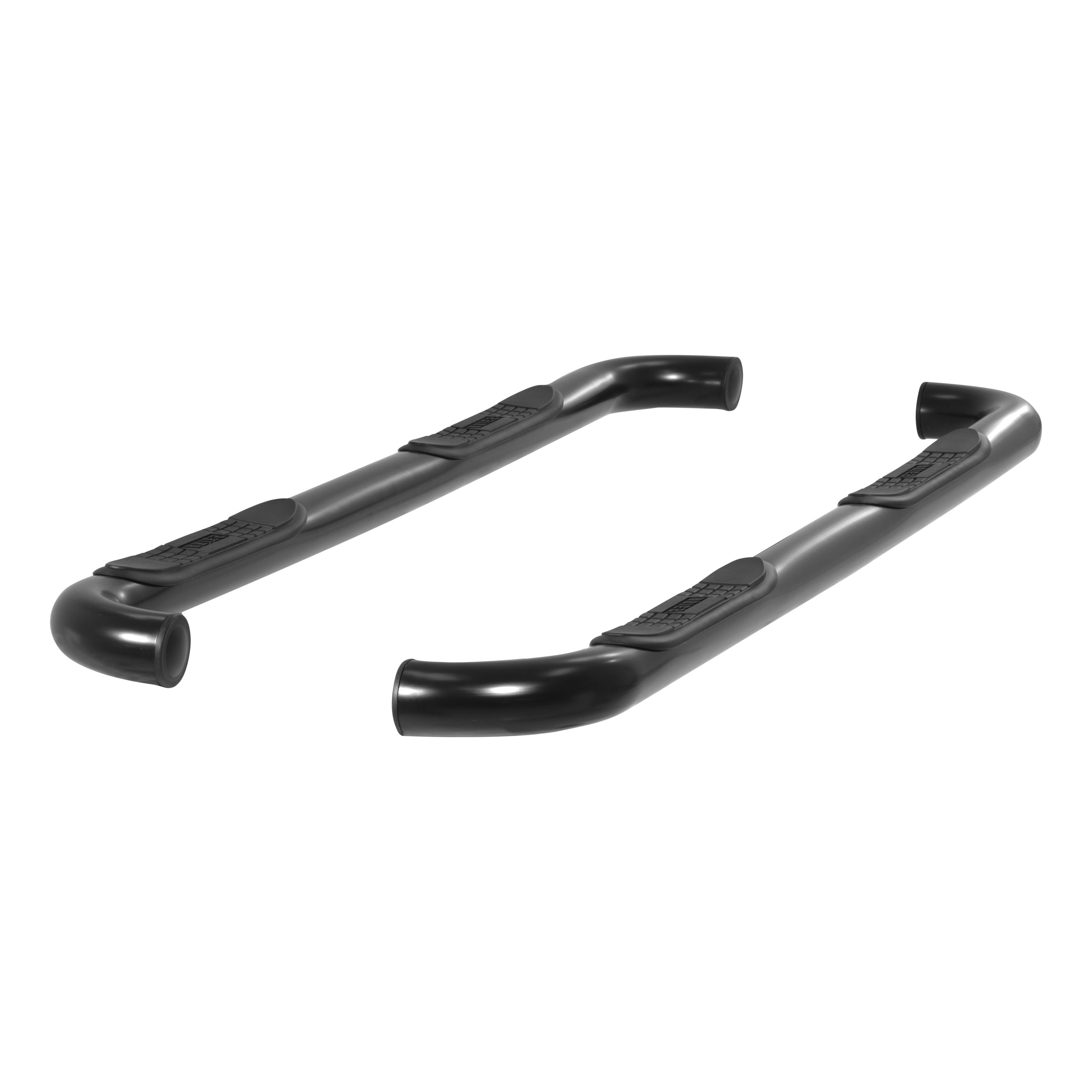 ARIES 203018 - 3" Round Black Steel Side Bars, Select Ford Explorer